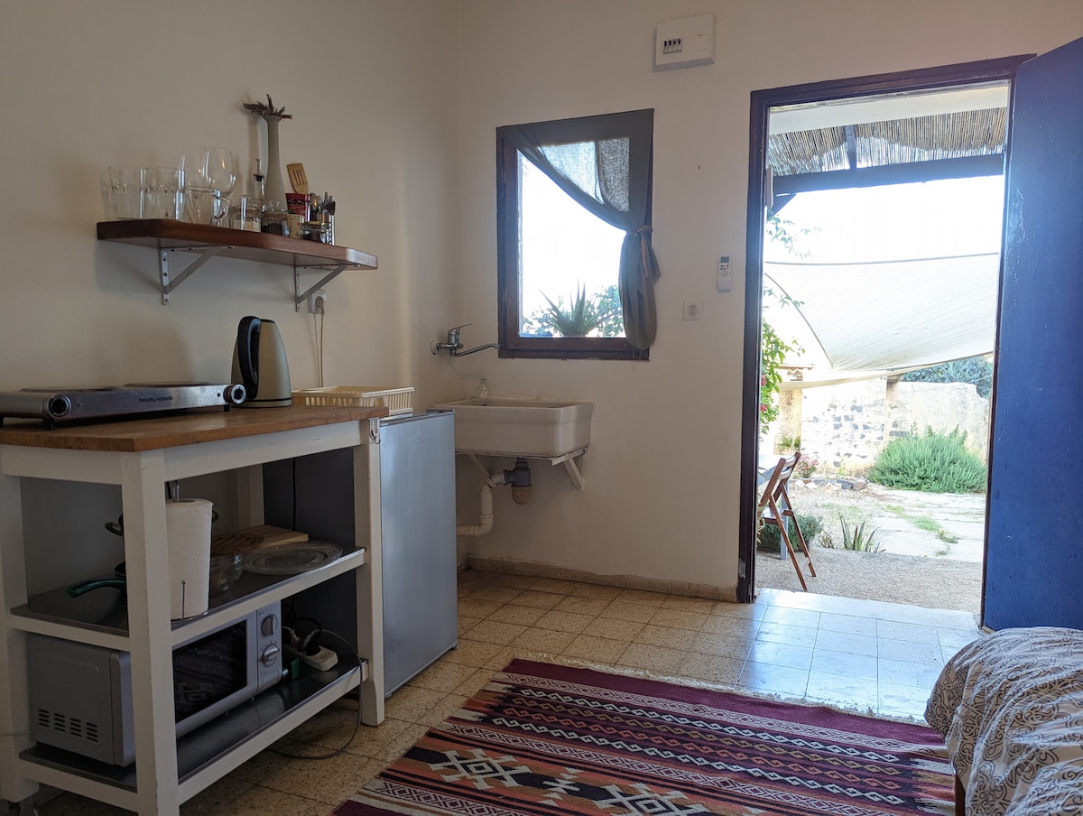 Private courtyard at A-Hatser vacation rental