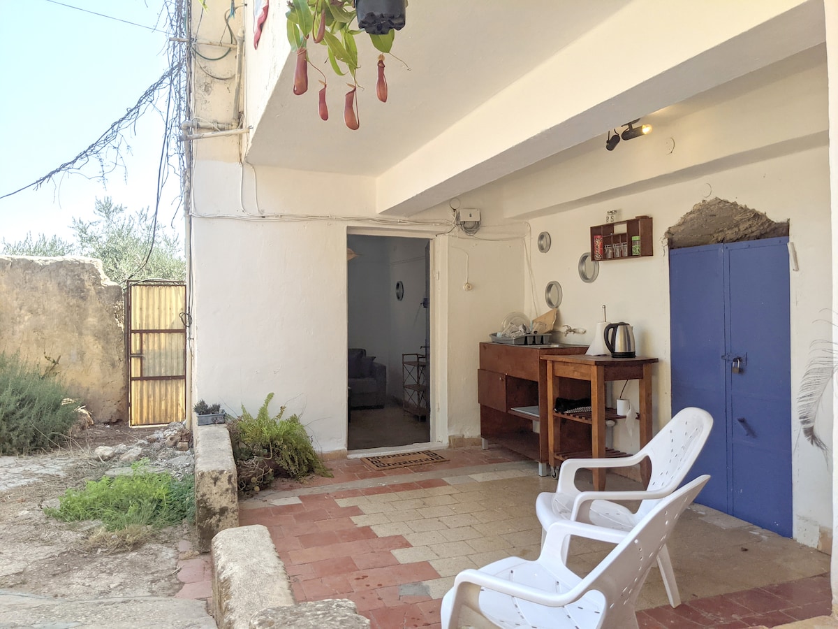 Full Courtyard bedroom at A-Hatser Rosh Pinna