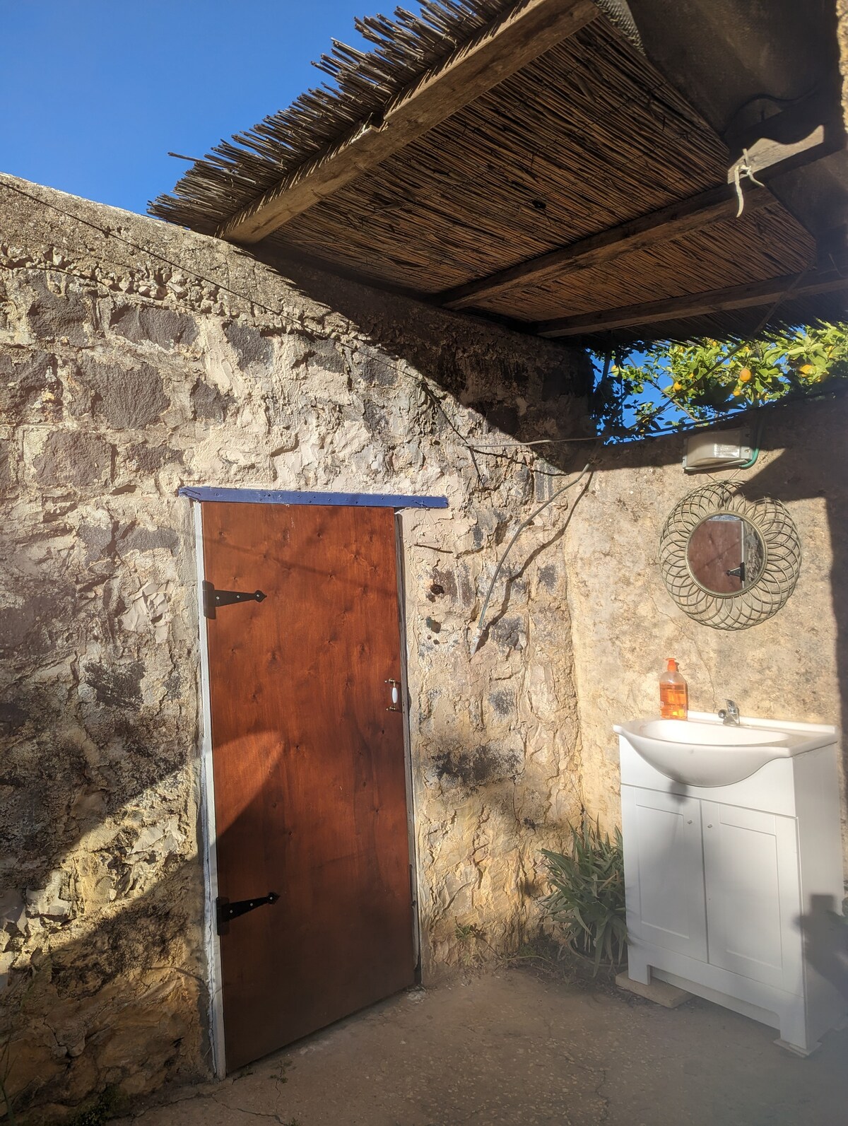 A-Hatser courtyard garden Rosh Pinna