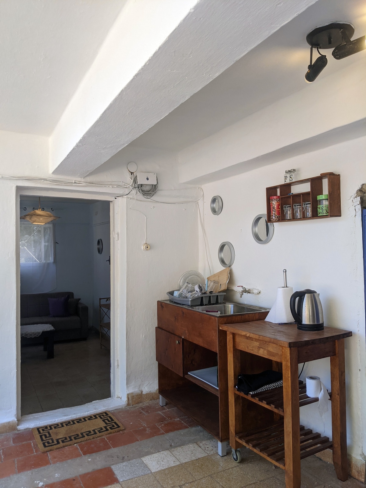 Arched Room workspace at A-Hatser Upper Galilee