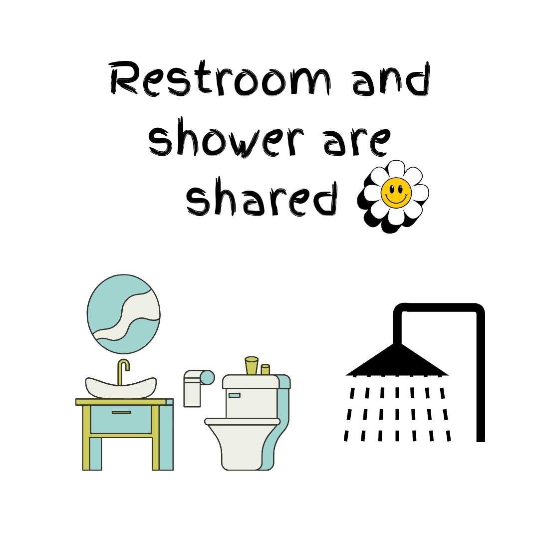 Restroom area at A-Hatser vacation rental